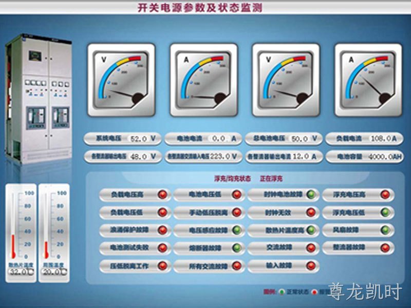 开关电源参数及状态监测